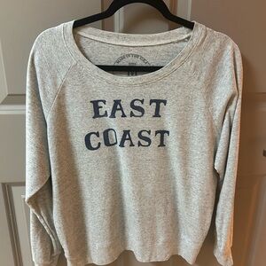 Gray East Coast Long Sleeve Tee